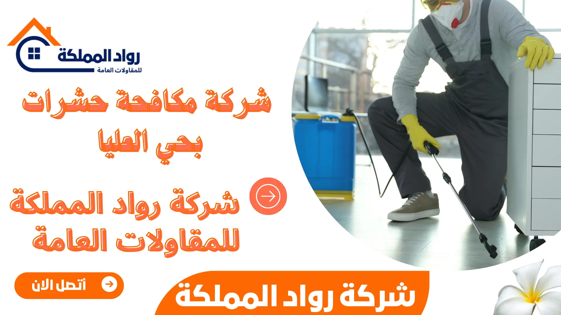 شركة مكافحة حشرات بحي العليا