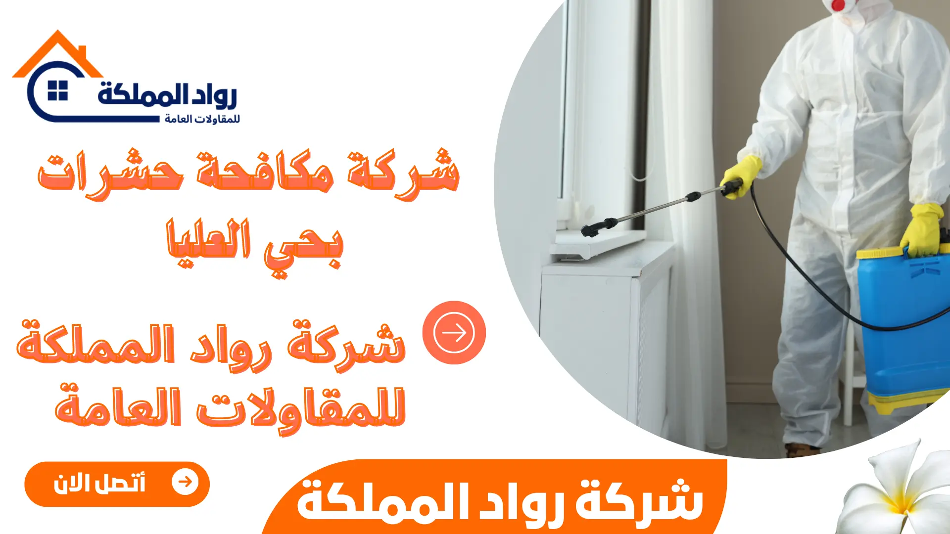 شركة مكافحة حشرات بحي العليا